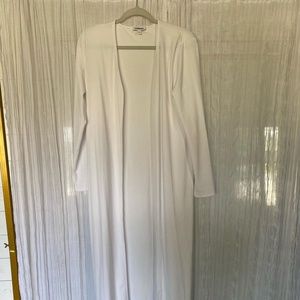 Express Ribbed Duster Cardigan